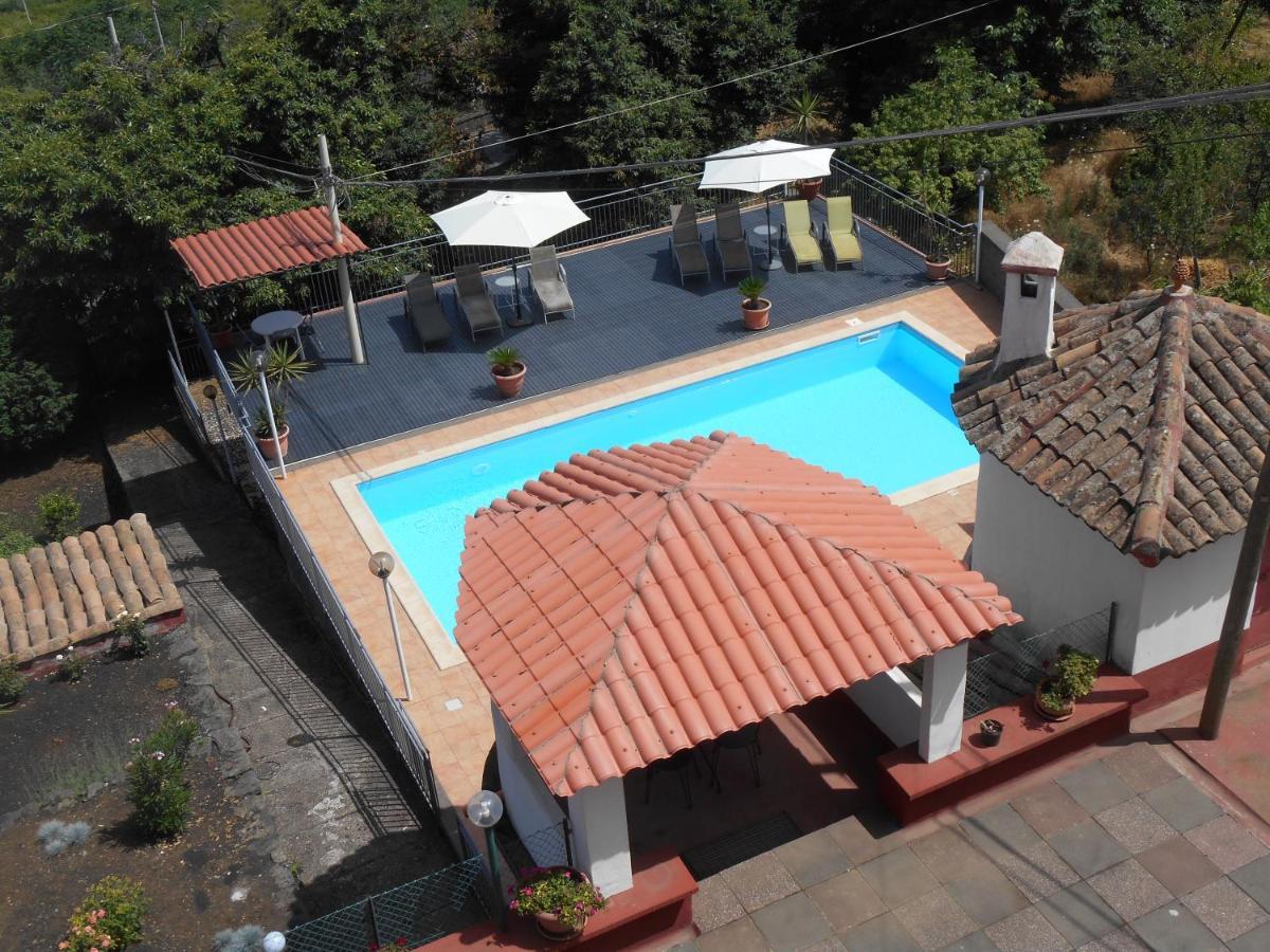 Al Villino Sunshine In Villa Con Piscina Ed Idromassaggio SantʼAlfio Eksteriør billede