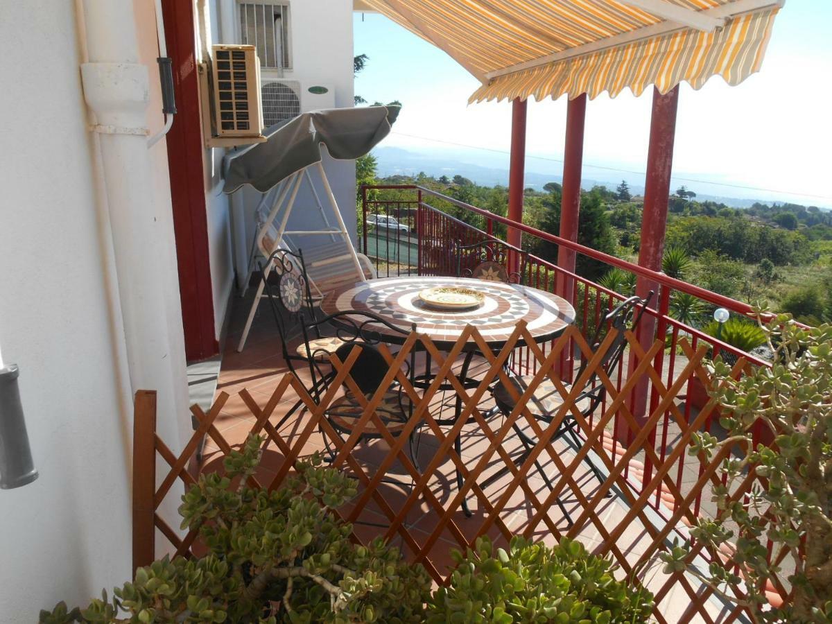 Al Villino Sunshine In Villa Con Piscina Ed Idromassaggio SantʼAlfio Eksteriør billede
